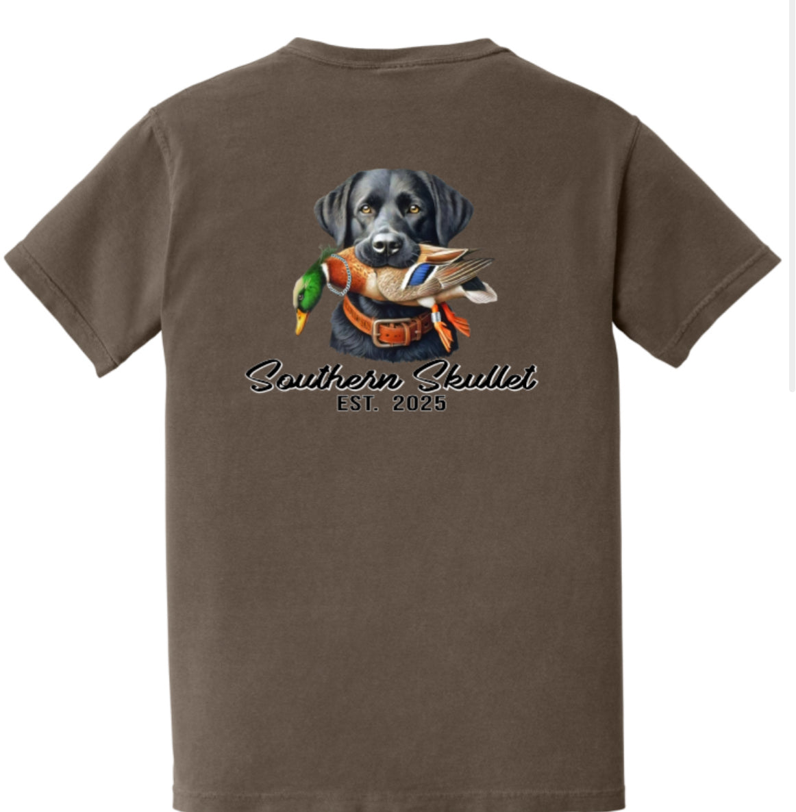 Brown Southern Skullet cc shirt.