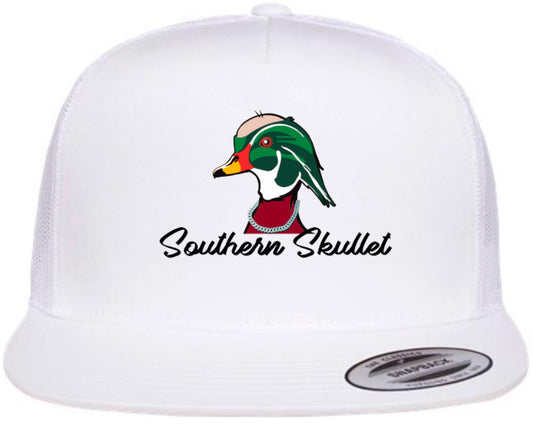 White southernskullet Hat