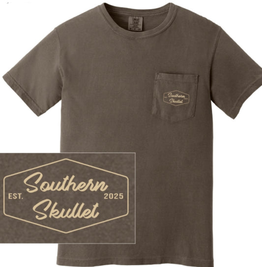 Brown Southern Skullet cc shirt.