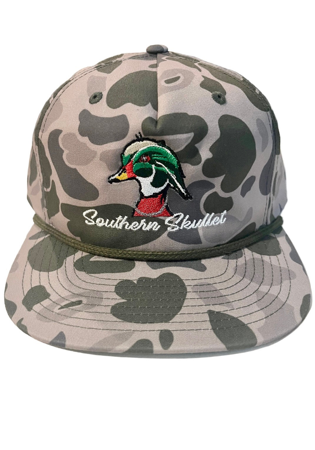 ****NEW**** GREEN OLD SCHOOL CAMO HAT